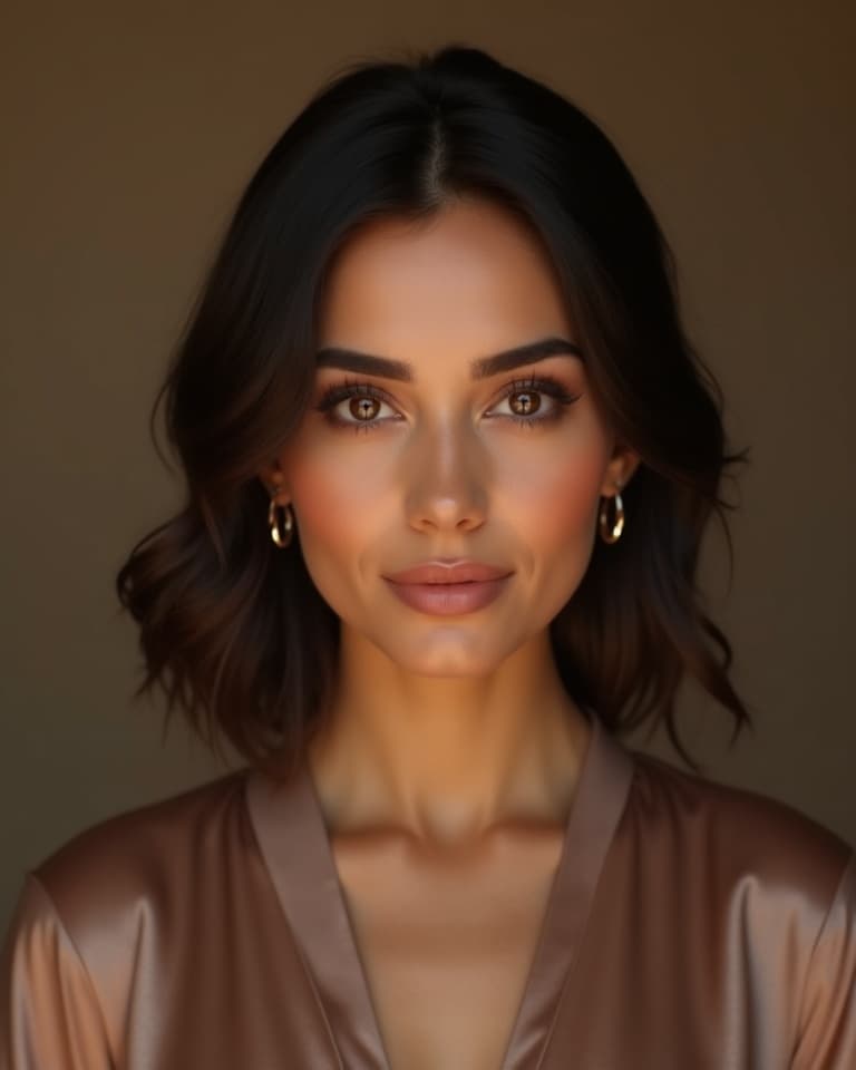 AI portrait — Arabic elegant
