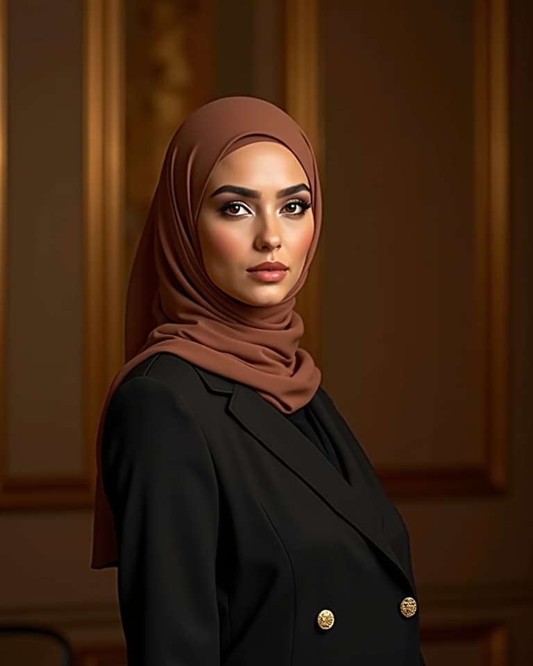 AI portrait — Arabic natural