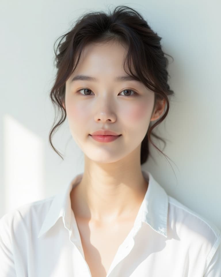 AI portrait — Korean natural